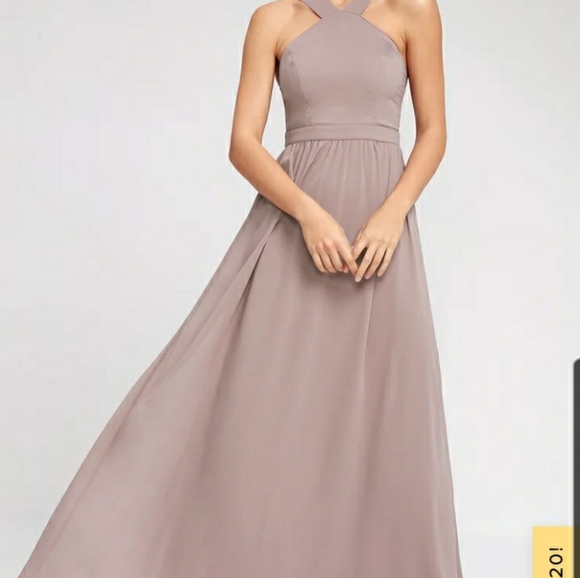 Lulu's air of romance maxi dress - Picture 4 of 5